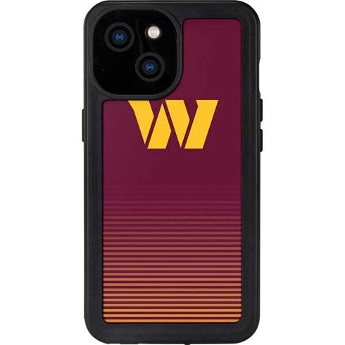 NFL Washington Commanders Breakaway iPhone 15 Waterproof Case